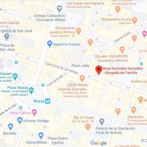 localización Rosa Gonzalez abogada de familia billbao
